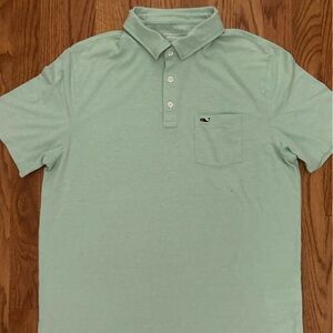 Vineyard Vines edgartown Mint Polo Shirt